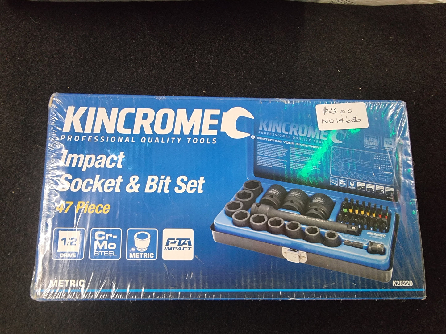 KINCROMEC IMPACT SOCKET & BIT SET 47 PIECES