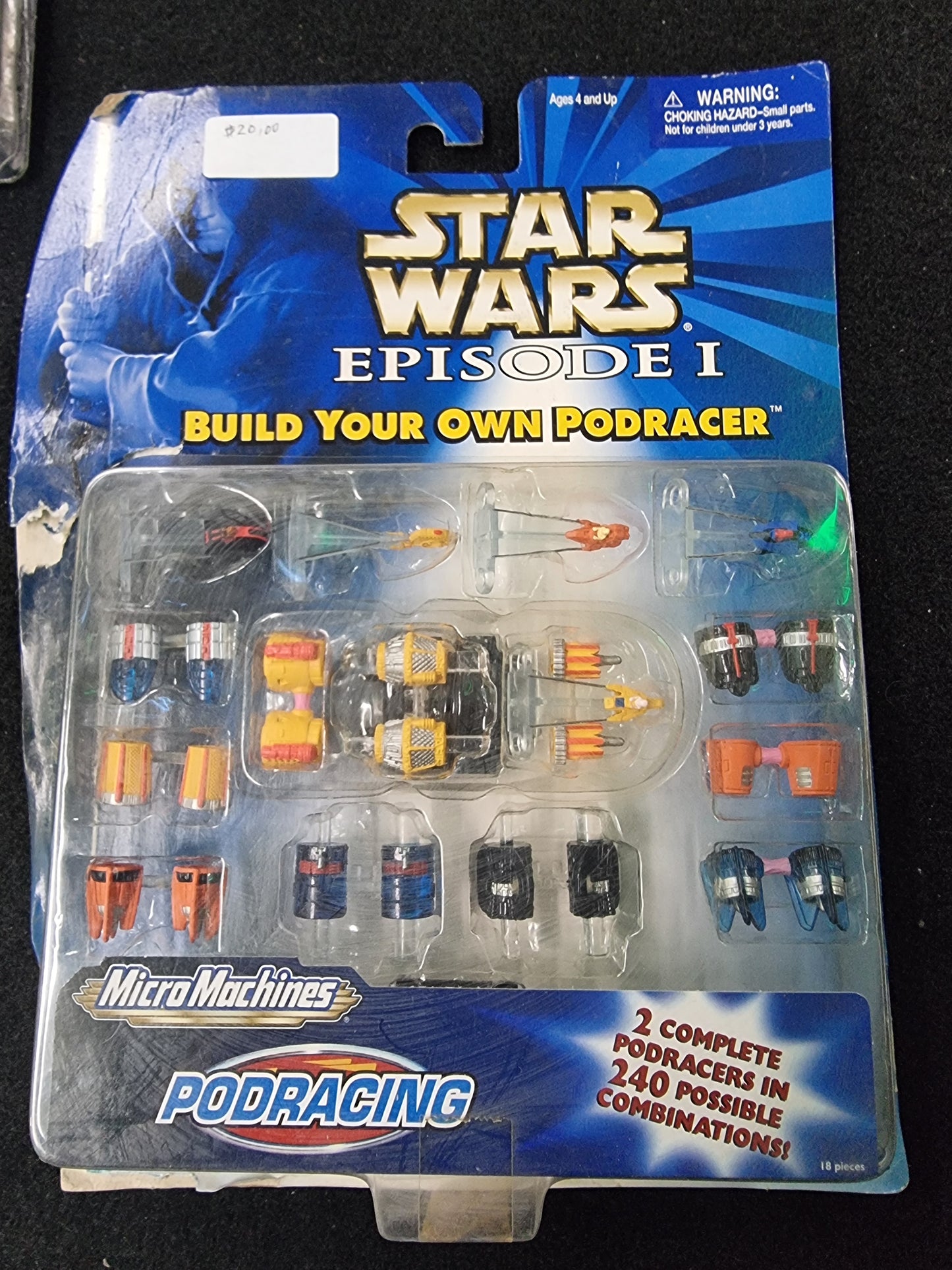 STAR WARS EPISODE 1 MICRO MACHINE PODRACING