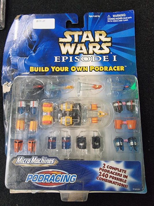 STAR WARS EPISODE 1 MICRO MACHINE PODRACING