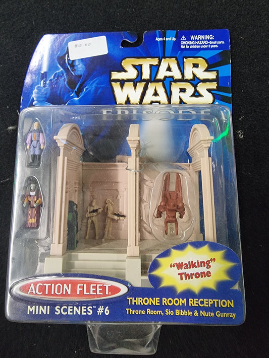 STAR WARS EPISODE 1 MINI SCENES #6 ACTION FLEET WALKING THRONE
