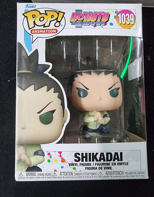 FUNKO POP BORUTO NARUTO NEXT GENERATION SHIKADAI #1039
