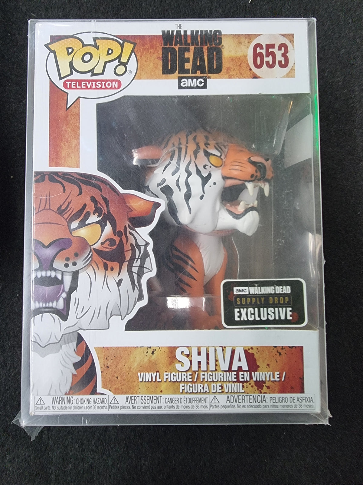 FUNKO POP THE WALKING DEAD SHIVA SUPY DROP EXCLUSIVE #653
