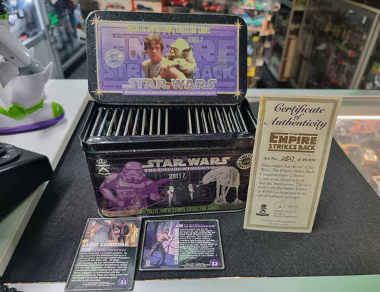 STAR WARS THE EMPIRE STRIKES BACK SERIES 2 METALLIC IMPRESSIONS COLLECTORS CARDS LIMITED EDITION