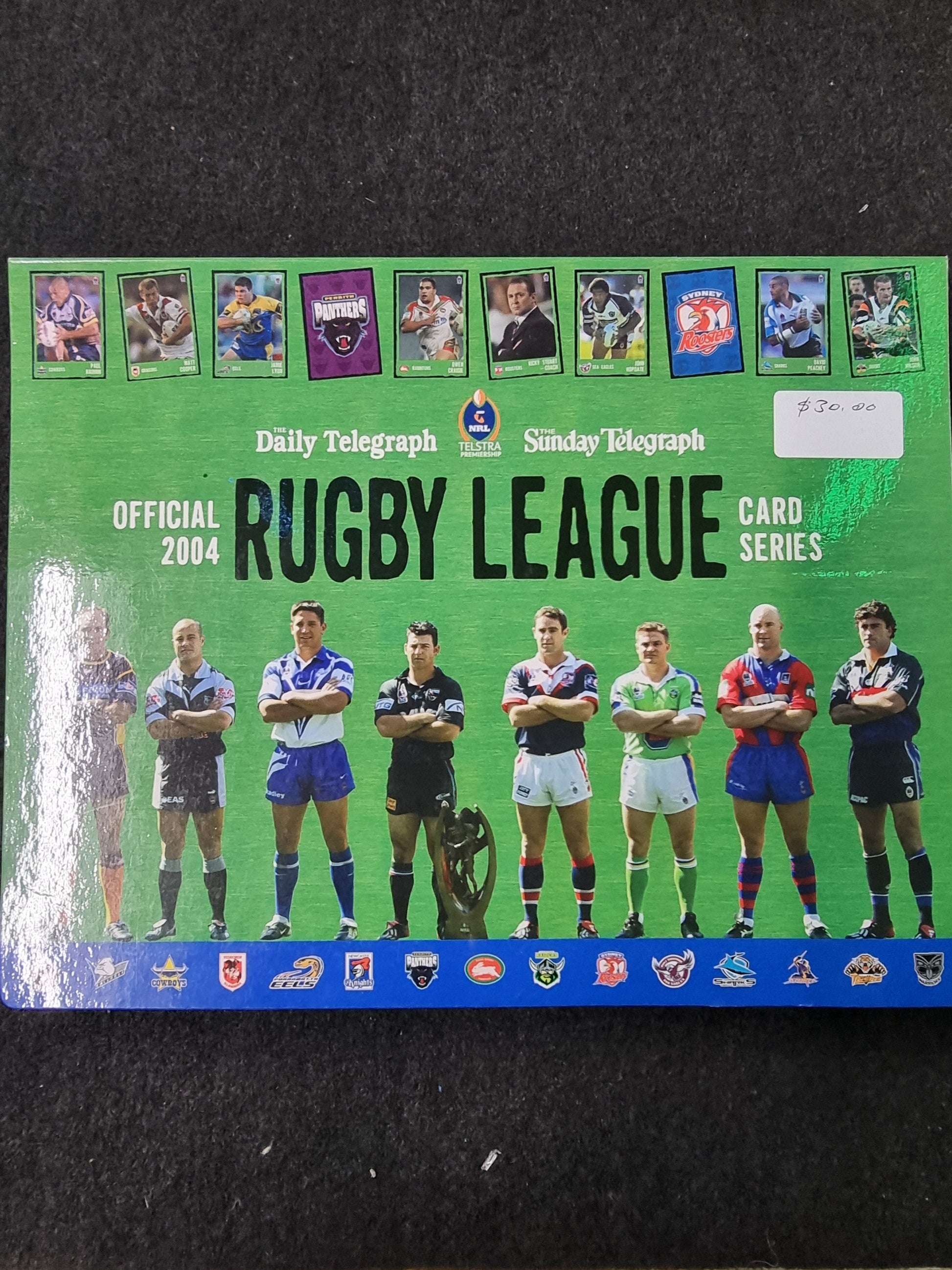 2004 OFFICIAL RUGBY LEAGUE CARD SERIES Captain Comics and Collectables Pty Ltd