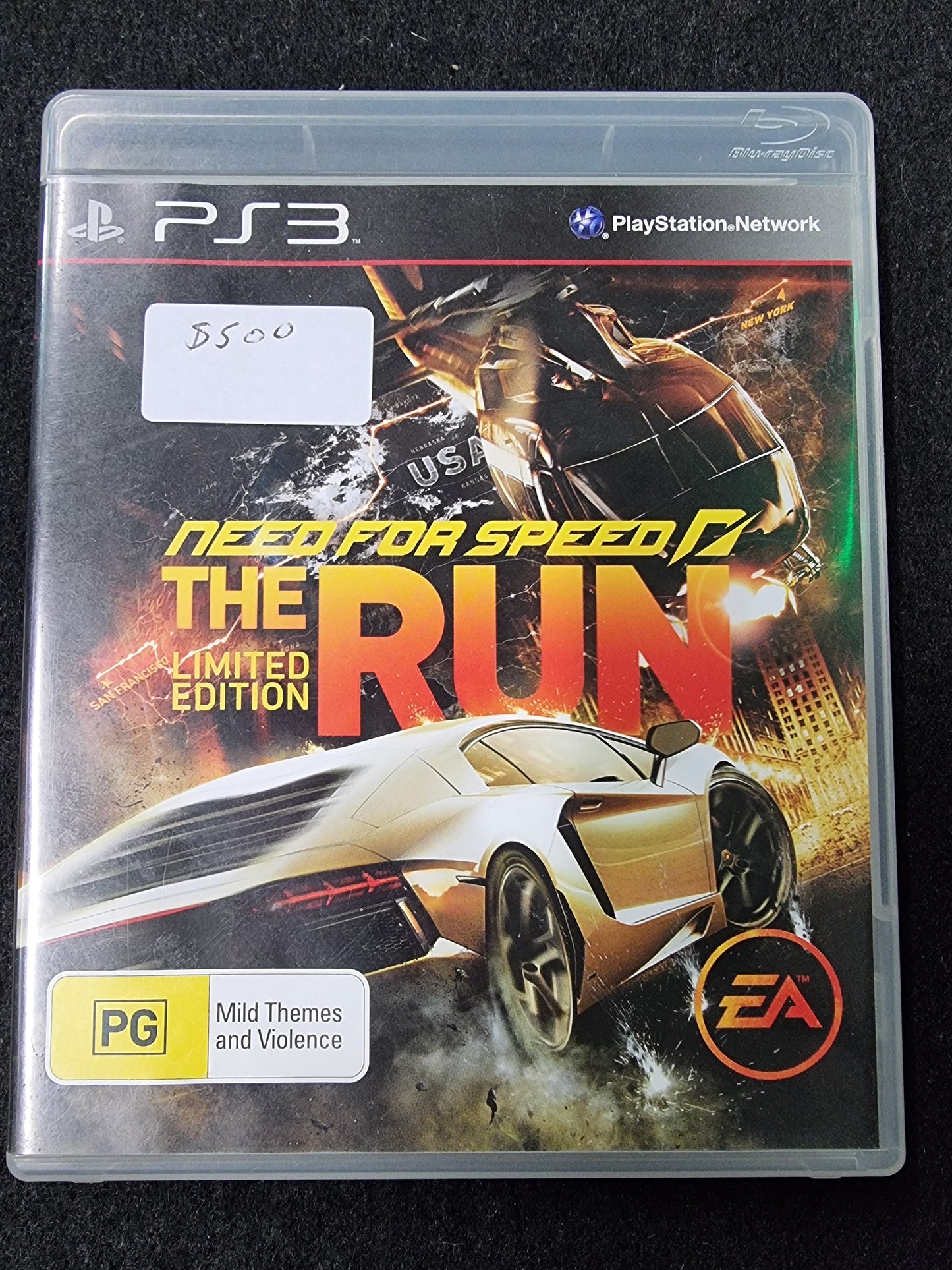PS3 NEED FOR SPEED THE RUN LIMITED EDITION