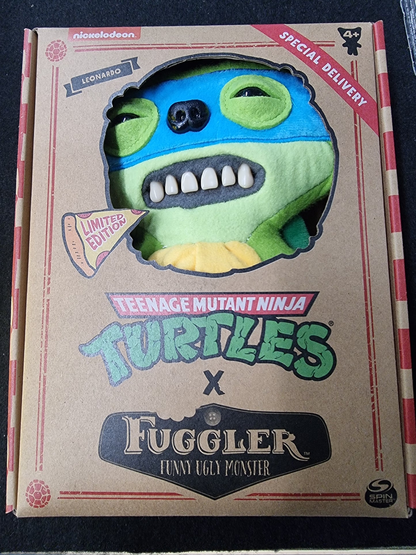 TEENAGE MUTANT NINJA TURTLES FUGGLER FUNNY UGLY MONSTER LEONARDO