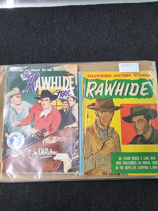 RAWHIDE AND THE RAWWHID TRAIL MAGAZINE 1 & 2