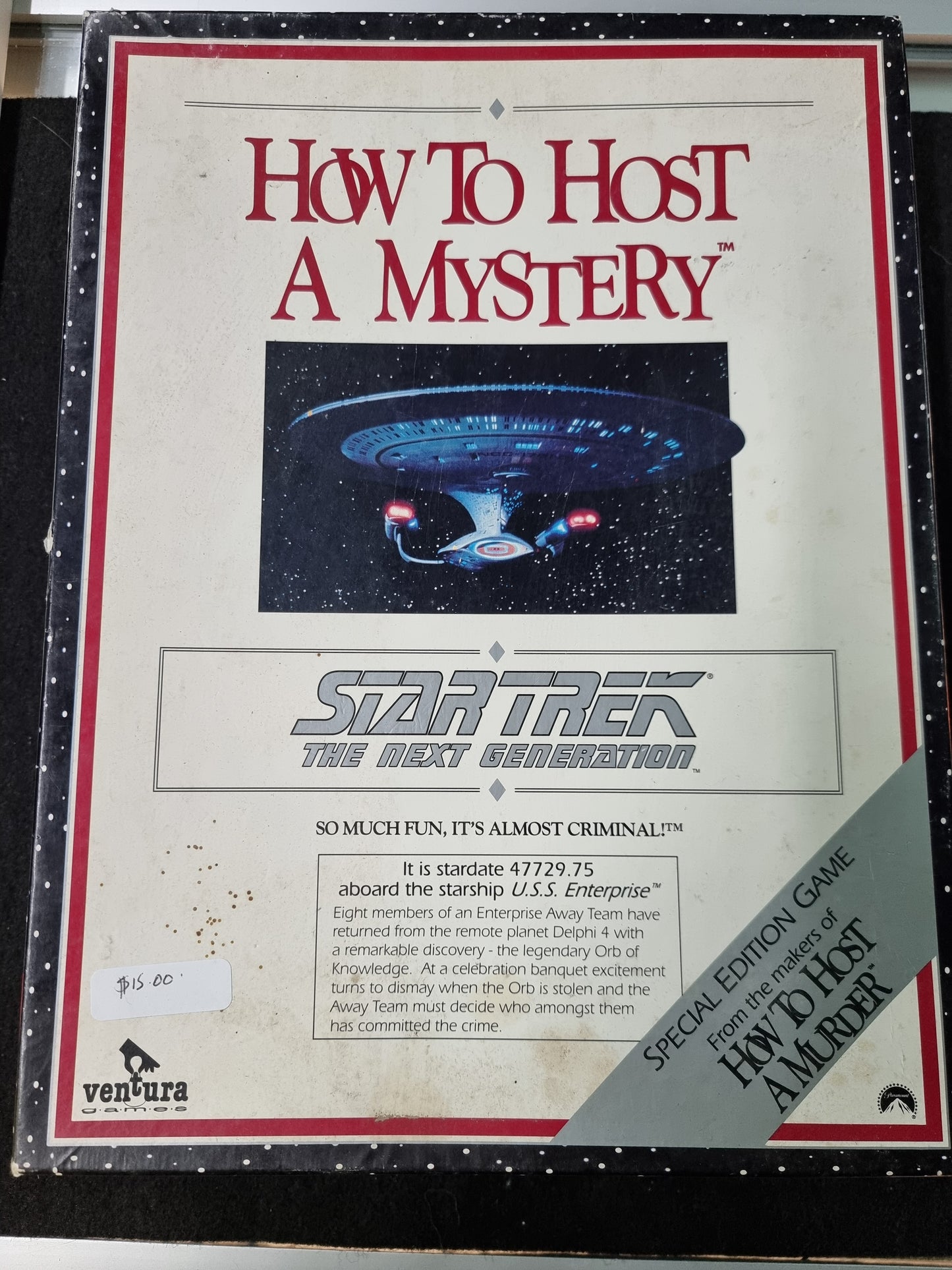 STAR TREK HOW TOO HOST A MYSTERY