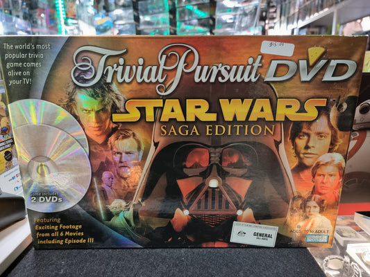 STAR WARS TRIVIA PURSUIT SAGA EDITION DVD