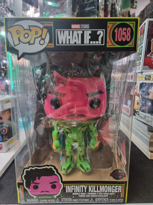 FUNKO POP MARVEL STUDIOS WHAT IF? INFINITY KILLMONGER #1058 SPECIAL EDITION