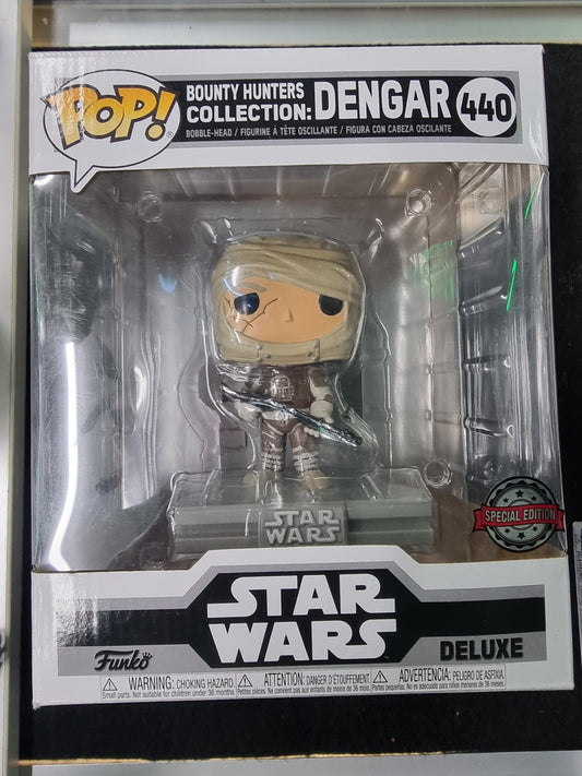 FUNKO POP STAR WARS BOUNTY HUNTERS COLLECTION : DENGAR #440 SPECIAL EDITION