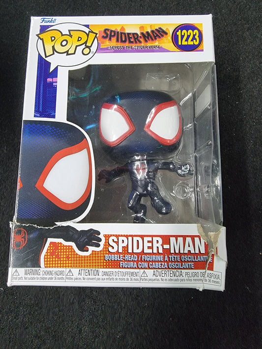 FUNKO POP SPIDER-MAN ACROSS THE UNIVERSE SPIDER-MAN #1223 (BOXED DAMAGED)