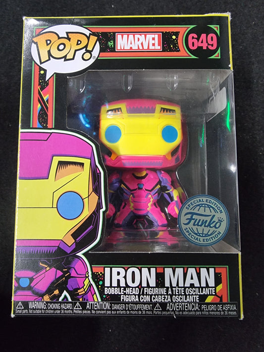 FUNKO POP MARVEL IRON-MAN #649 SPECIAL EDITION