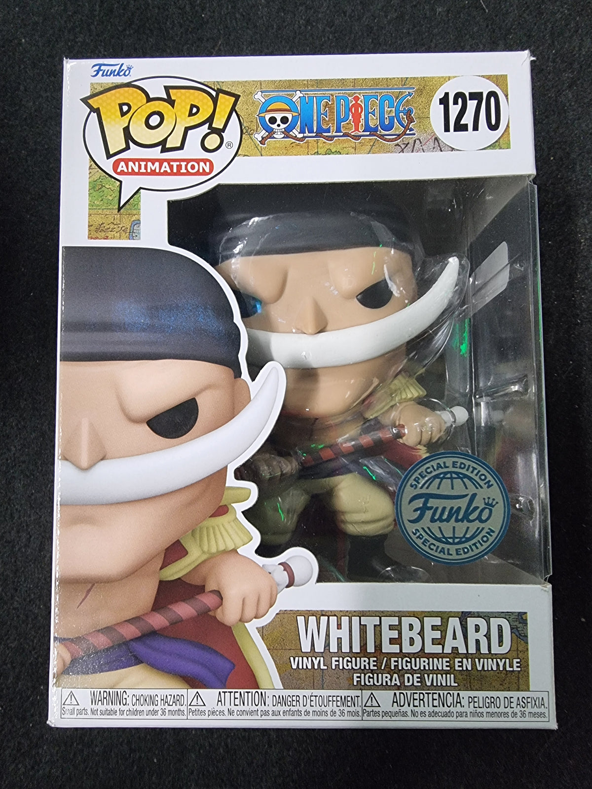 FUNKO POP ONEPIECE WHITEBEARD #1270 SPECIAL EDITION