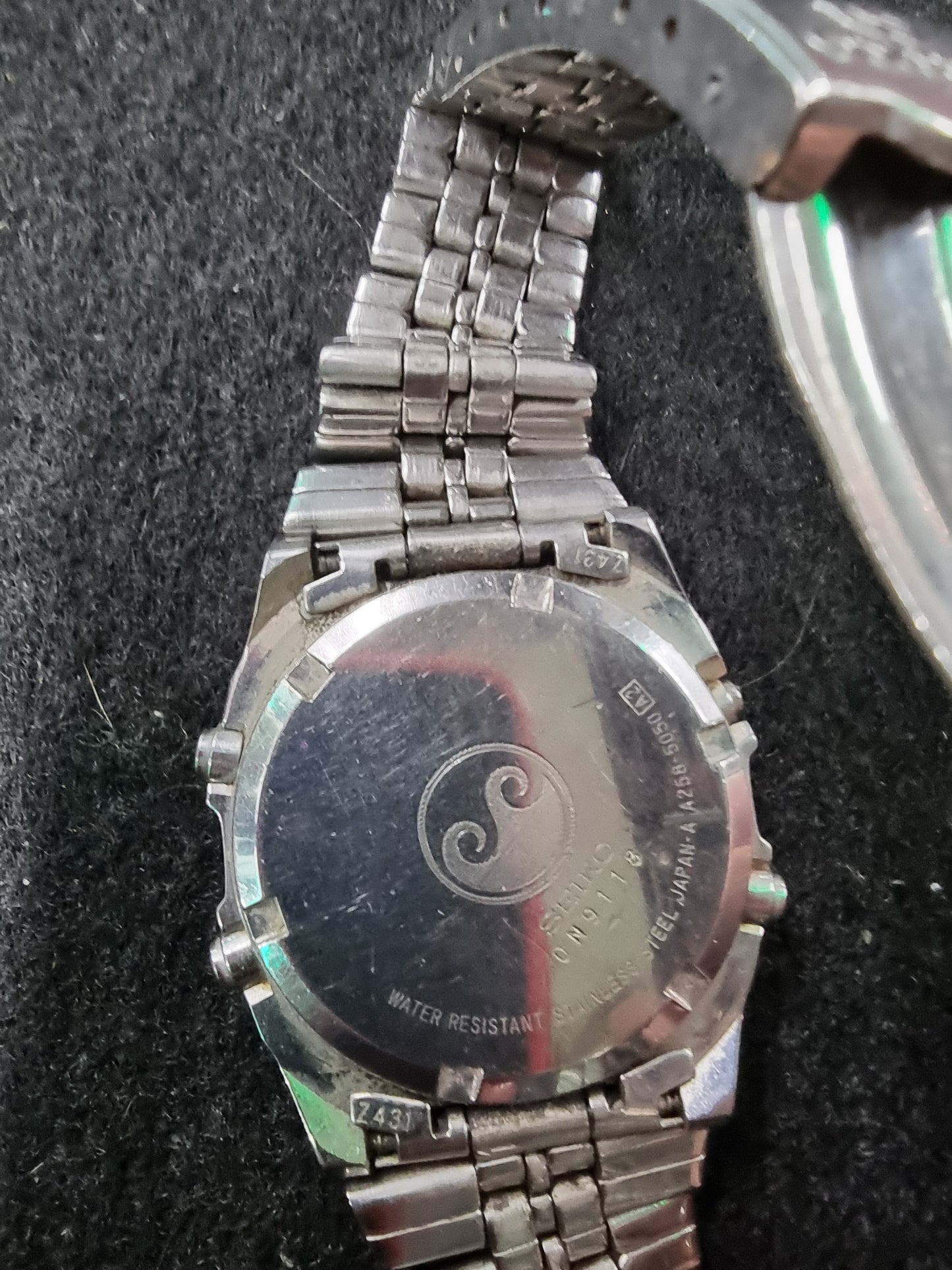 VINTAGE 1980'S SEIKO SILVERWAVE MEN'S WATCH