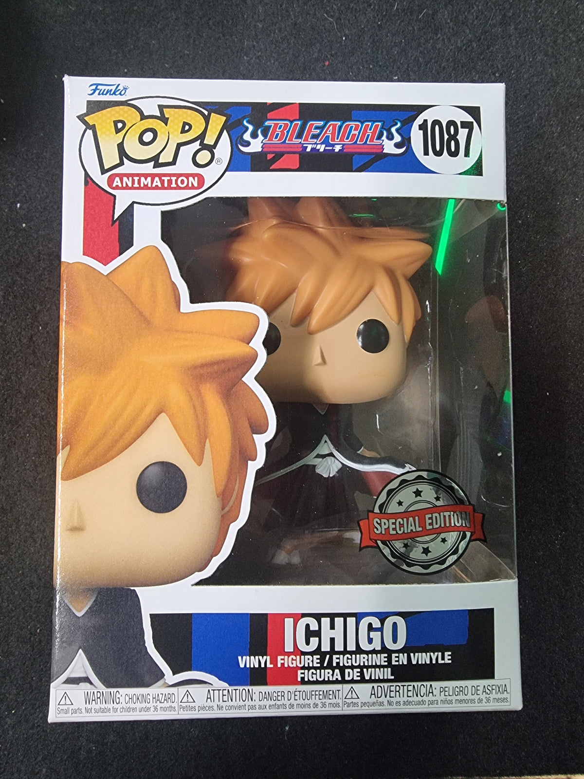 FUNKO POP BLEACH ICHIGO #1187 SPECIAL EDITION