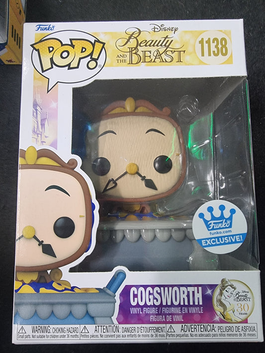 FUNKO POP DISNEY BEAUTY & THE BEAST COGSWORTH #1138