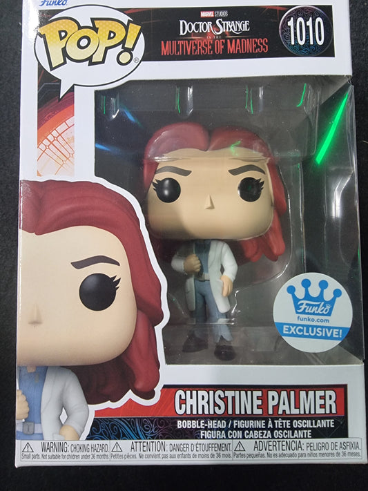 FUNKO POP DOCTOR STRANGE MULTIVERSE OF MADNESS CHRISTINE PALMER #1010 EXCLUSIVE