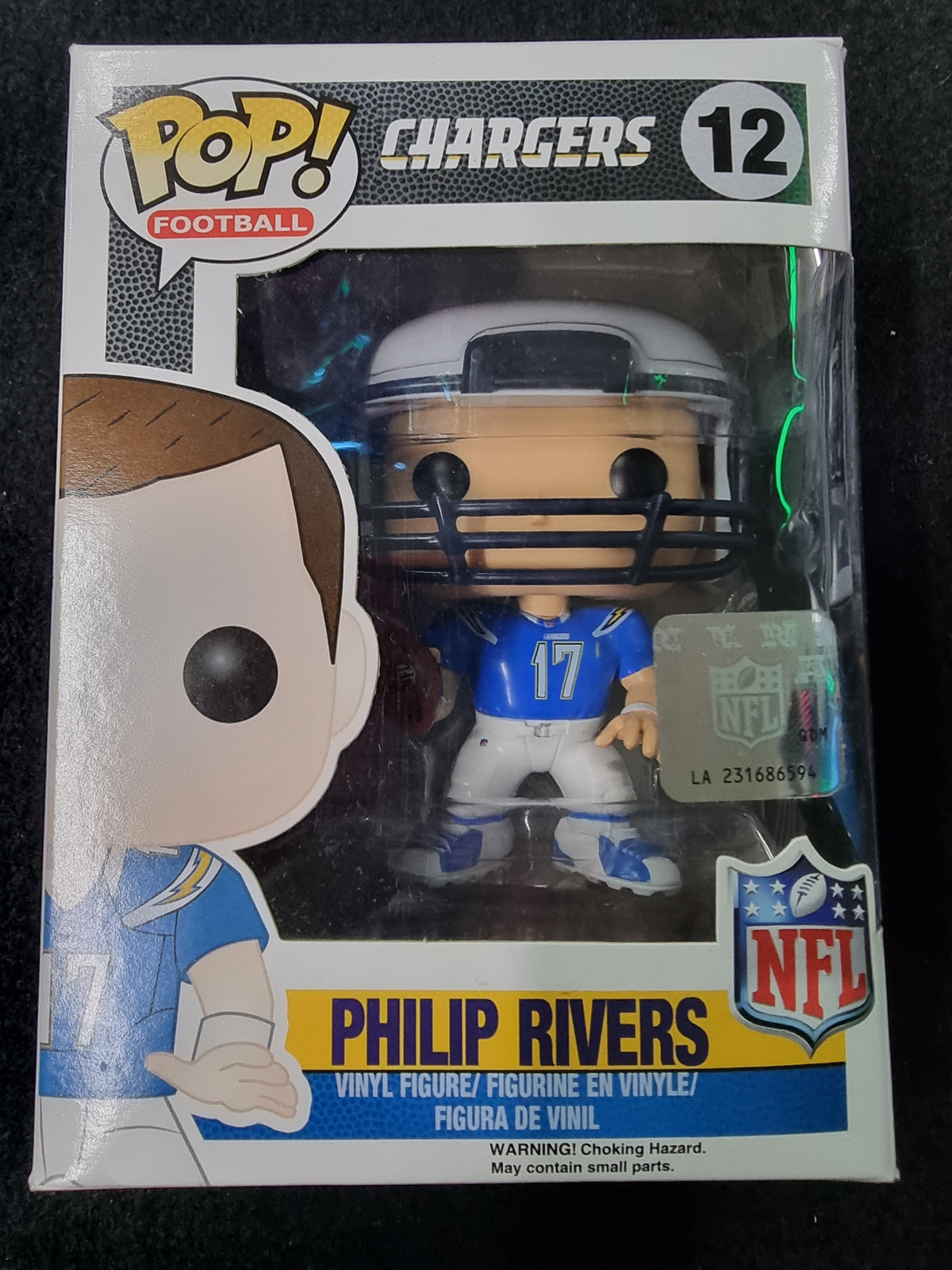 FUNKO POP CHARGERS NFL PHILIP RIVERS #12