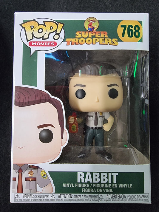 FUNKO POP SUPER TROOPERS RABBIT #768