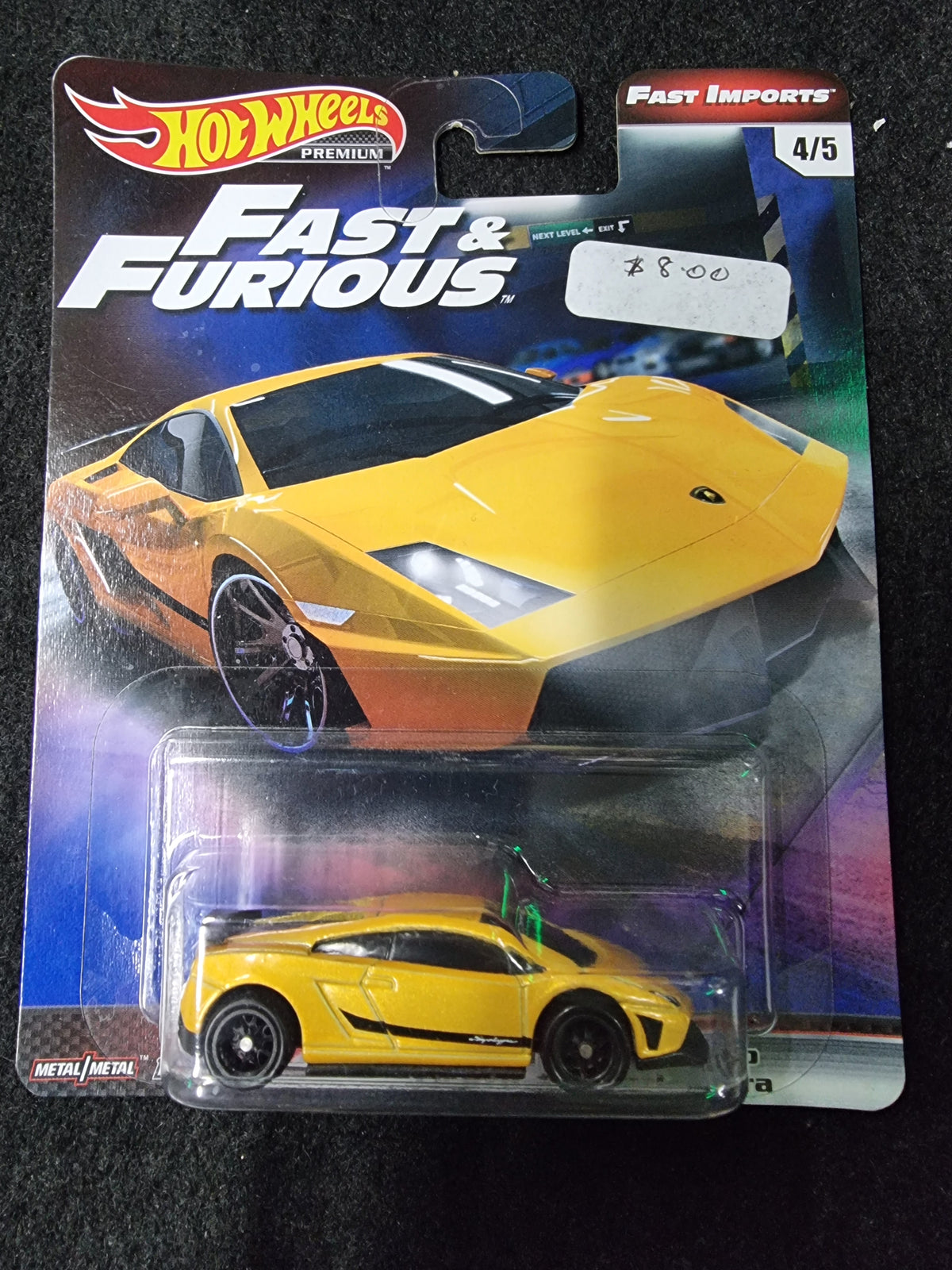 HOTWHEELS FAST & THE FURIOUS LAMBORGHINI GALLARDO