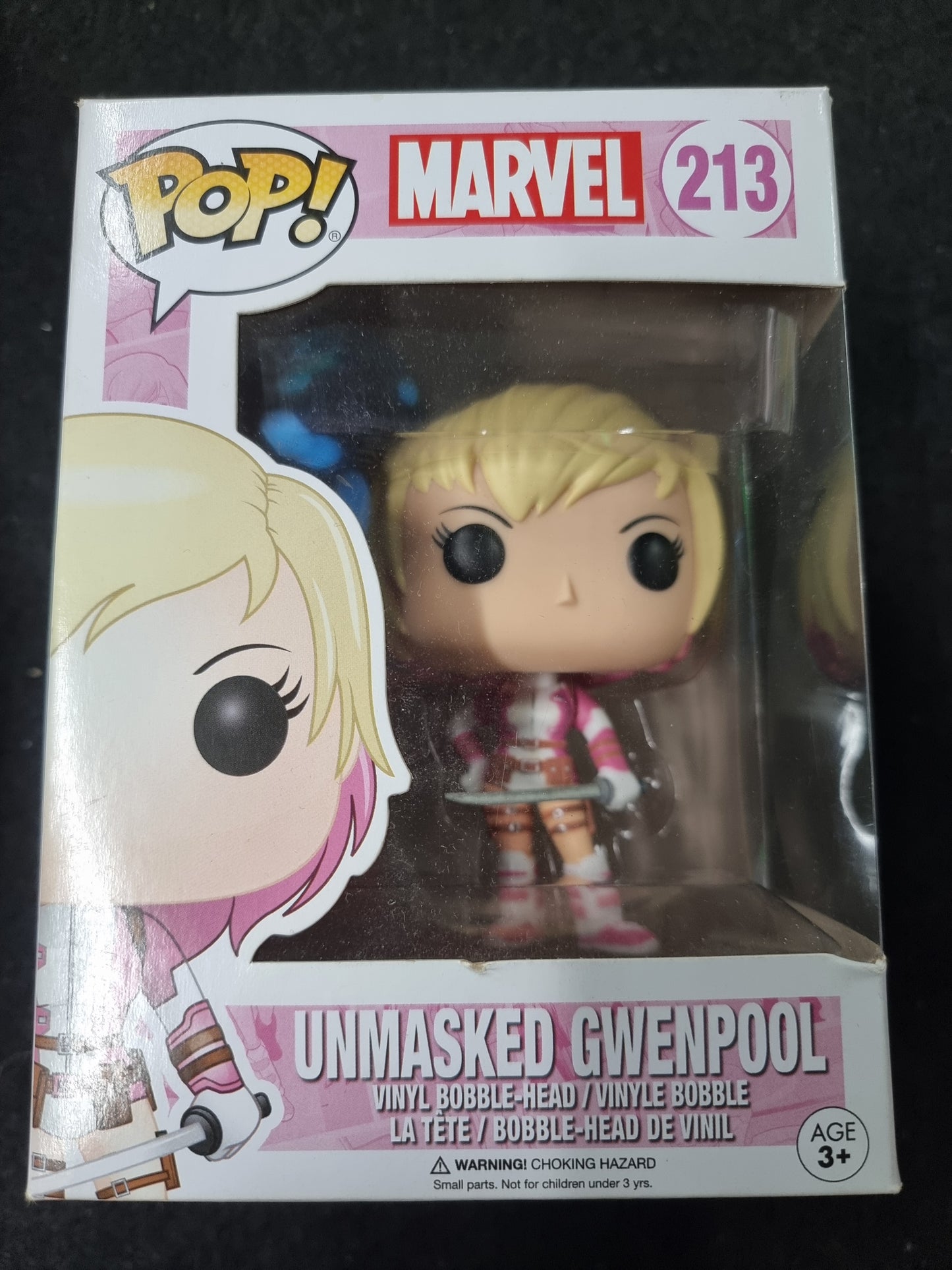 FUNKO POP MARVEL UNMASKEED GWENPOOL #213