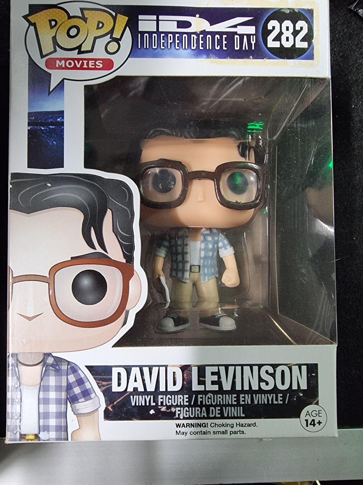 FUNKO POP ID4 INDEPENDENCE DAY DAVID LEVINSON #282