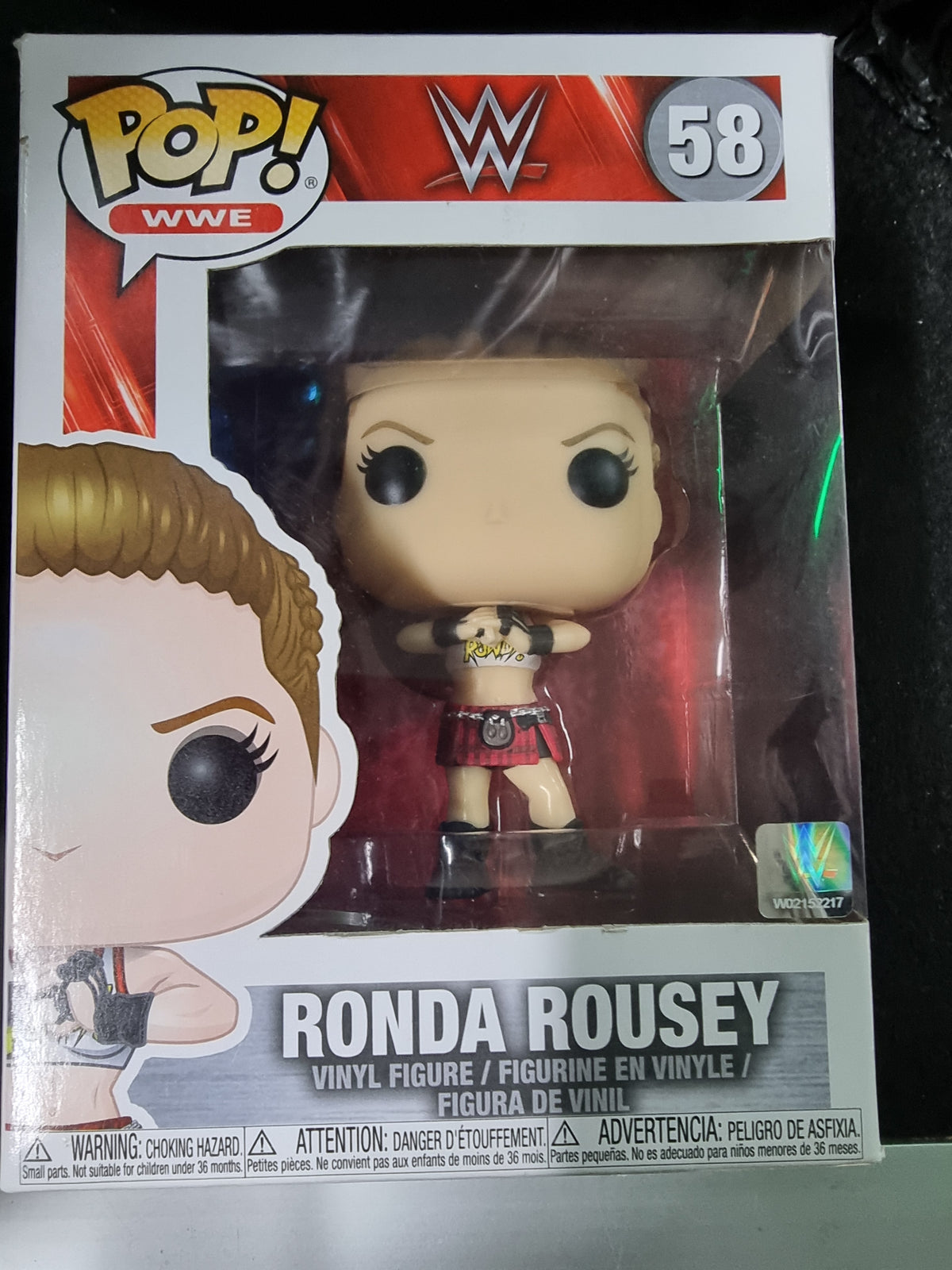 FUNKO POP WWE RHONDA ROUSEY #58