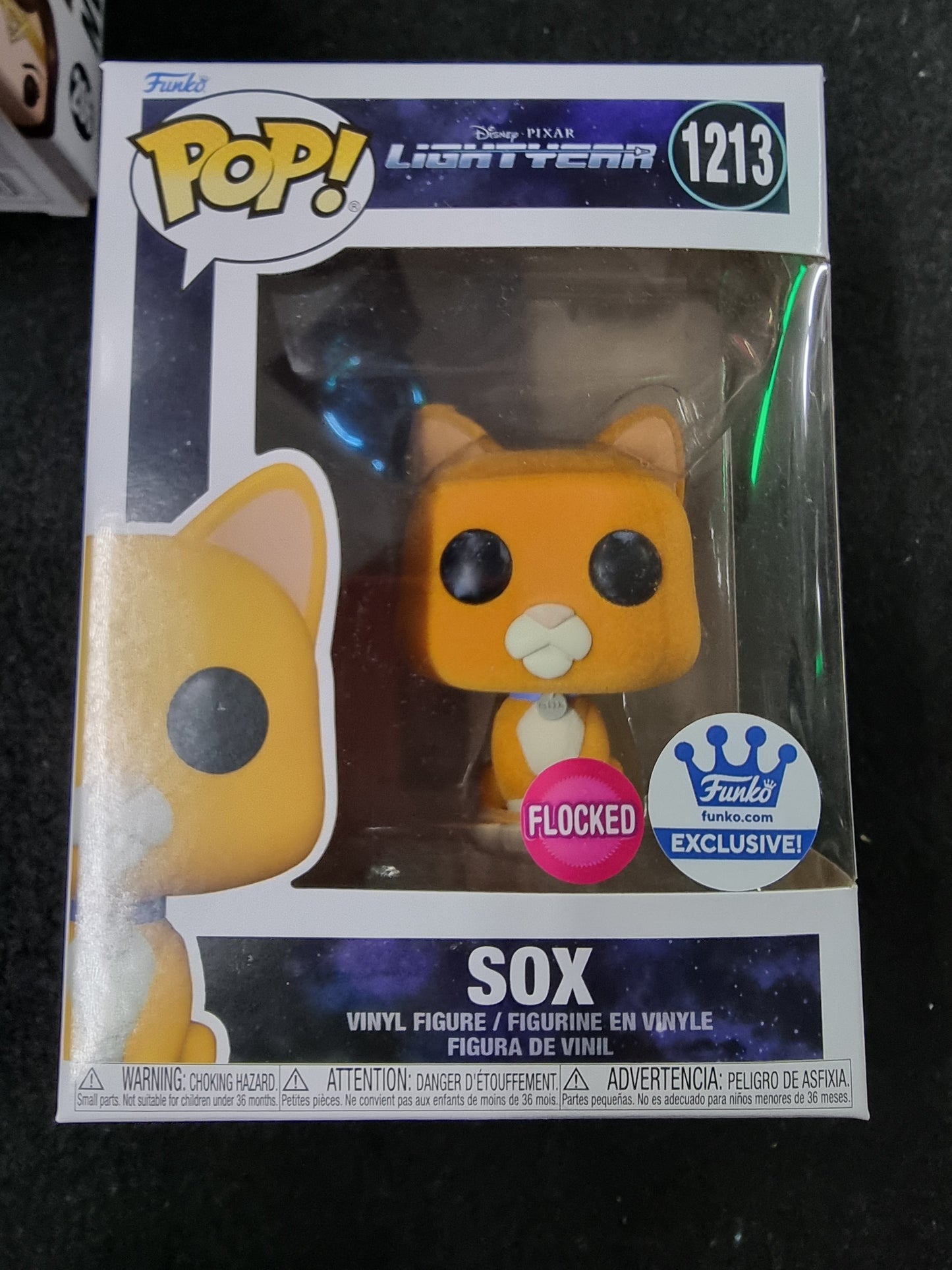 FUNKO POP DISNEY PIXAR LIGHT YEAR SOX FLOCKED EXCUSIVE #1213