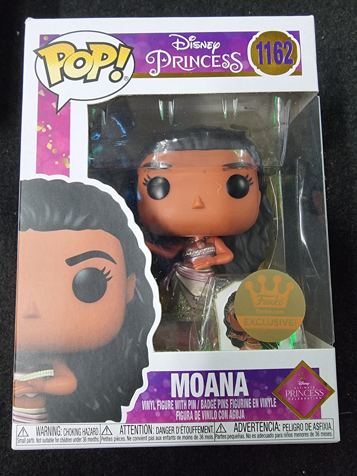 FUNKO POP DISNEY PRINCESS MOANA #1162 EXCLUSIVE