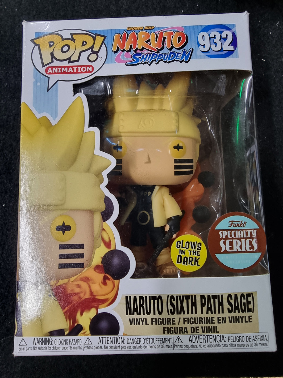FUNKO POP NARUTO SHIPPUDEN NARUTO (SIXTH PATH SAGE) SPECIALITY SERIES #932