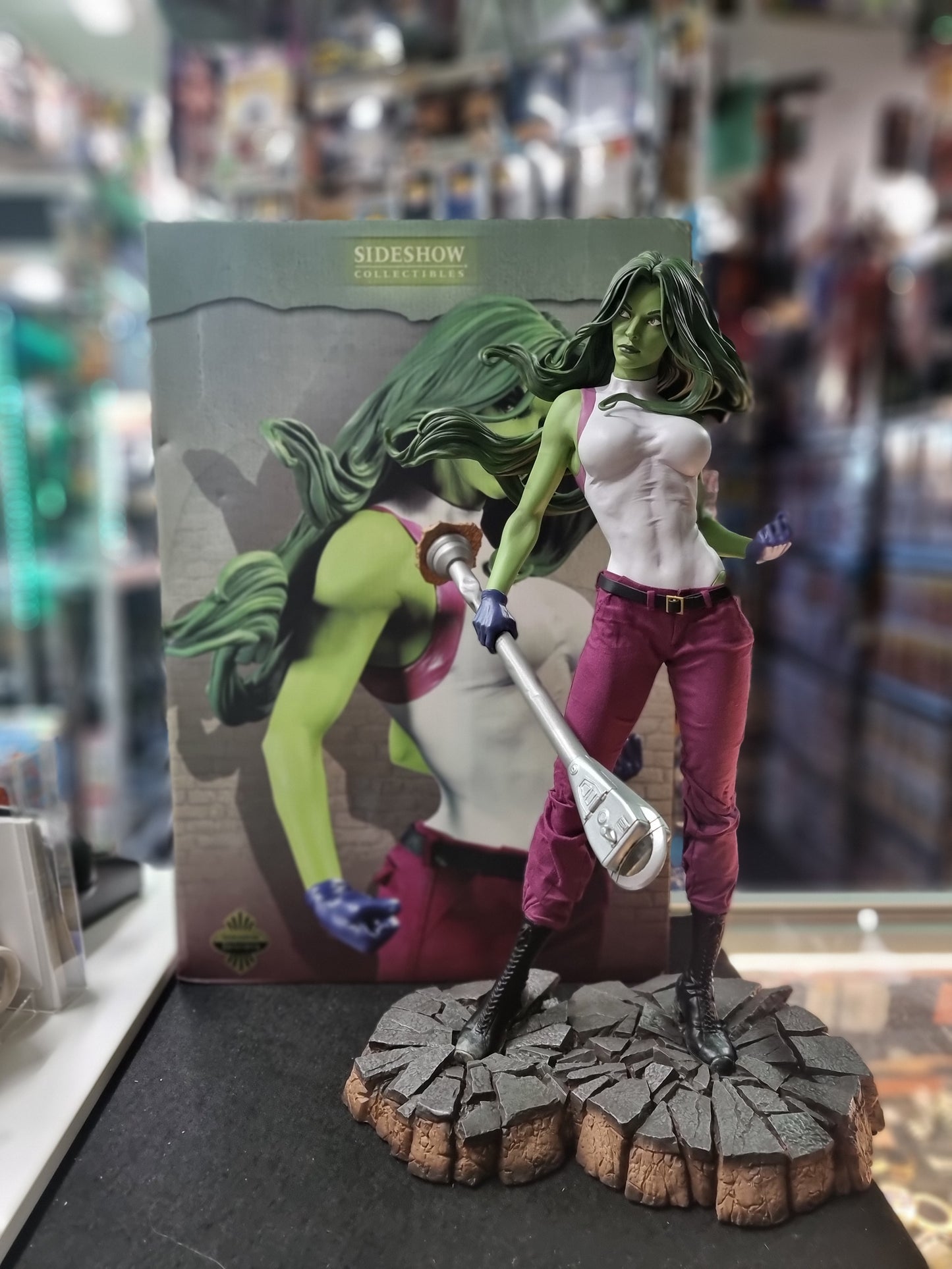 SIDESHOW MARVEL SHE HULK EXCLUSIVE 480/550