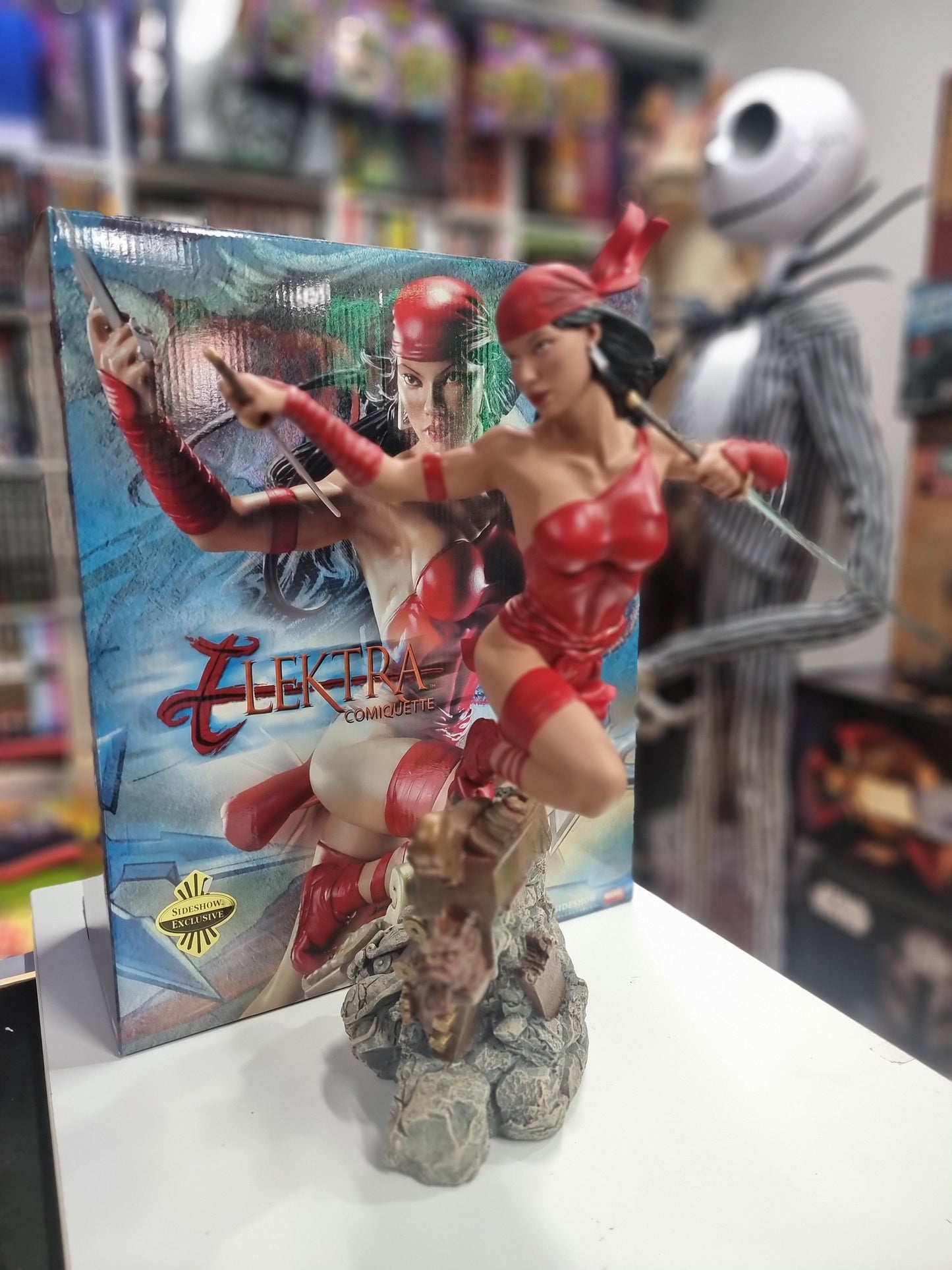 MARVEL SIDESHOW ELEKTRA EXCLUSIVE COMQUETTE 011/500