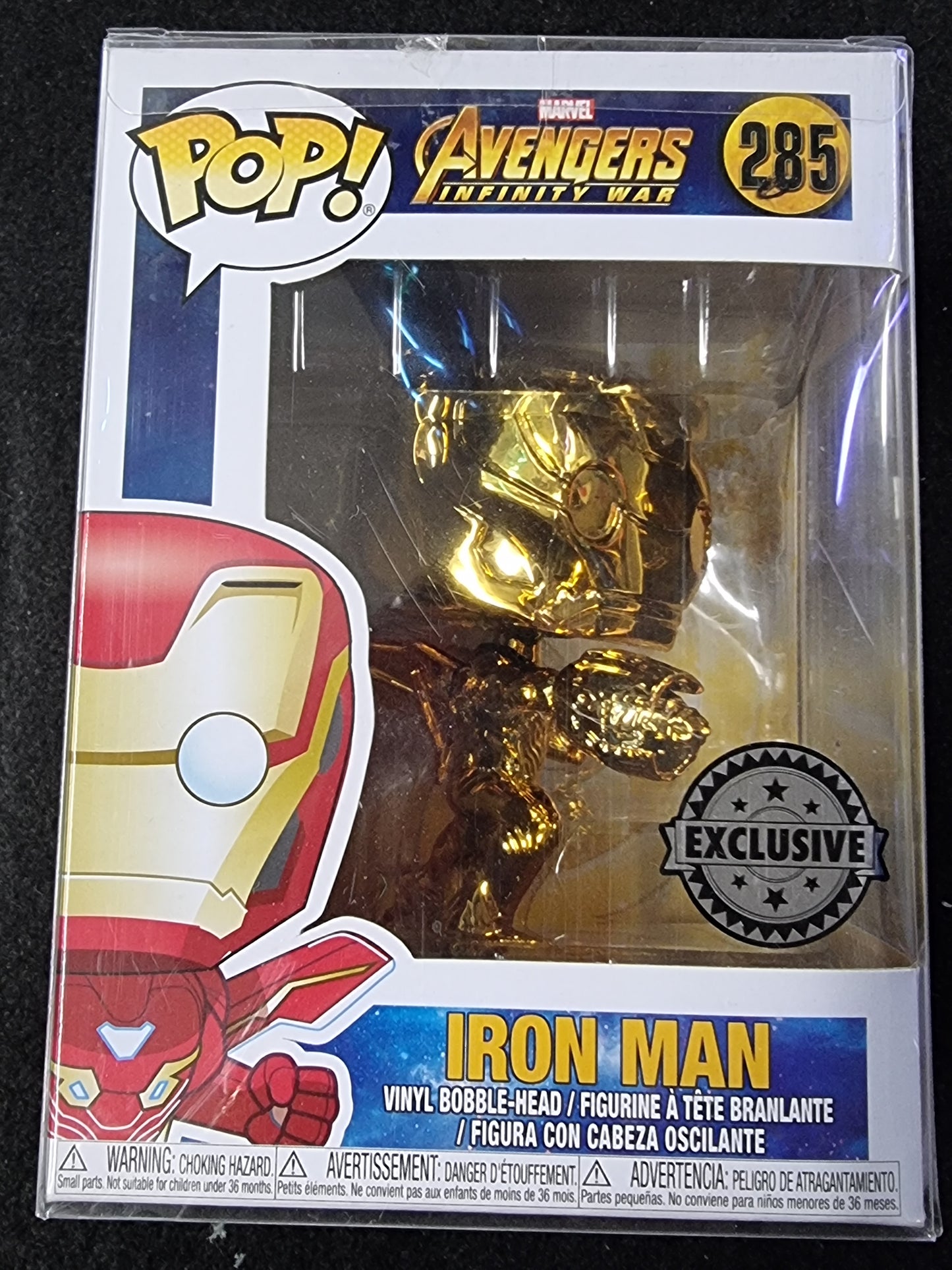 FUNKO POP AVENGERS INFINITY WAR IRON MAN EXCLUSIVE #285