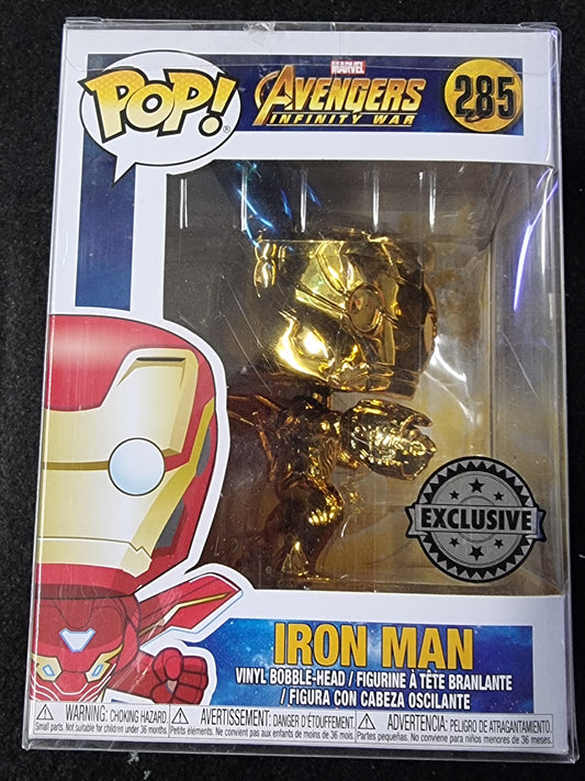 FUNKO POP AVENGERS INFINITY WAR IRON MAN EXCLUSIVE #285