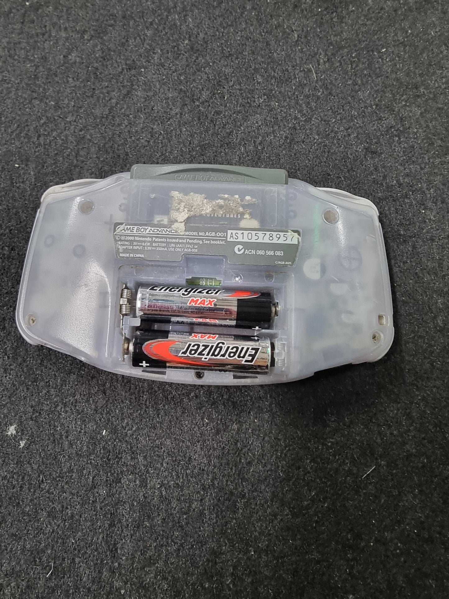 NINTENDO GAME BOY ADVANCE + GAME