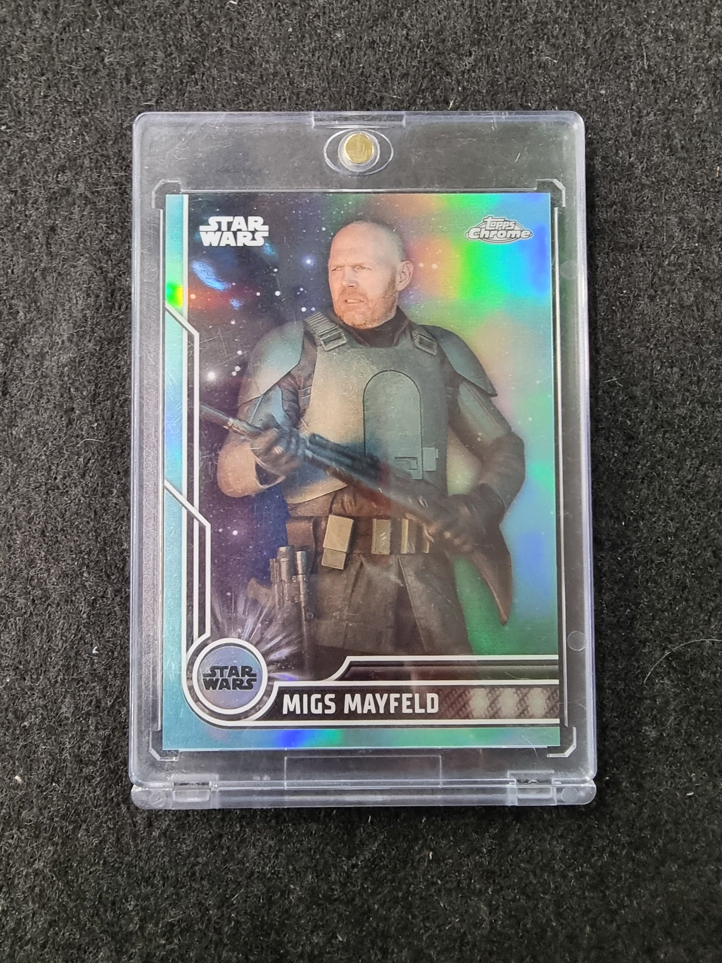 Migs Mayfeld #100 | Star Wars 2023 Topps Chrome | Trading Card