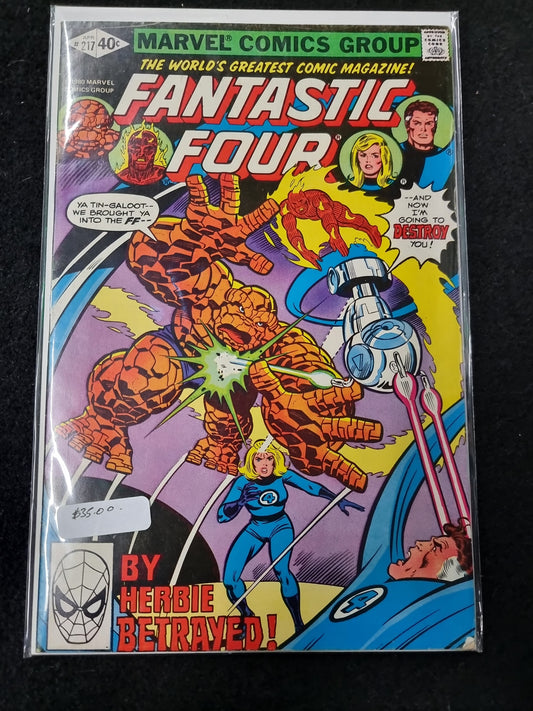 Fantastic Four #217 April 1980 NM Marvel Comics