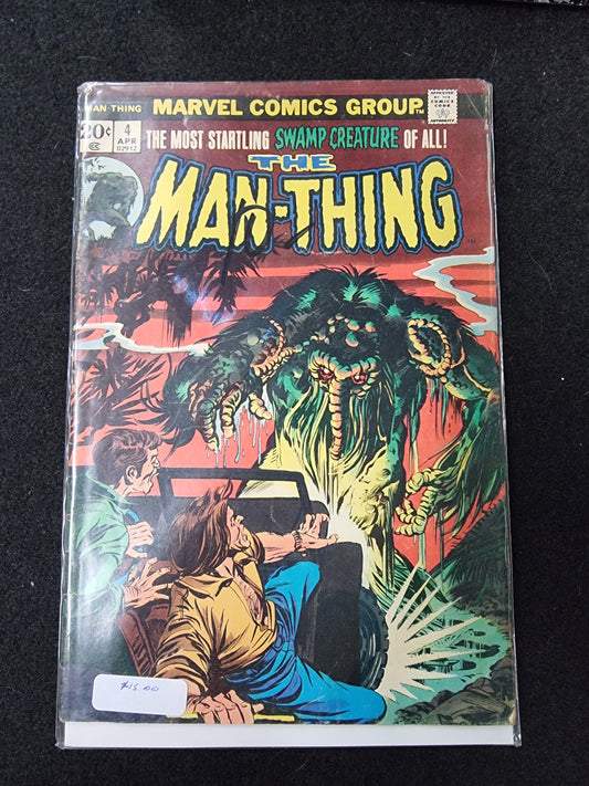 Man-Thing #4 (Marvel Comics 1974) 2nd Appearance of Foolkiller!