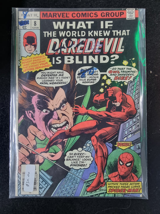 What If...? #8 w/ Daredevil - (Marvel, 1978)