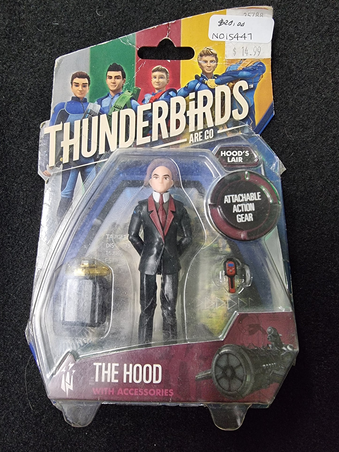 THUNDERBIRDS THE HOOD ACTION FIGURE