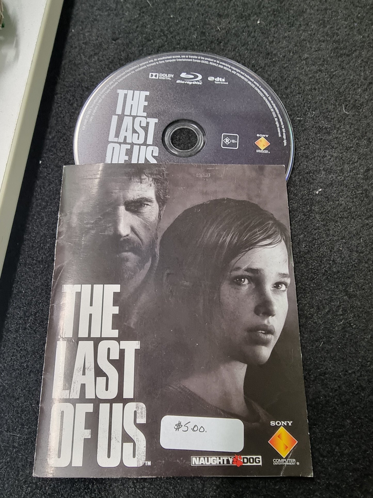 THE LAST OF US PS3 GAME