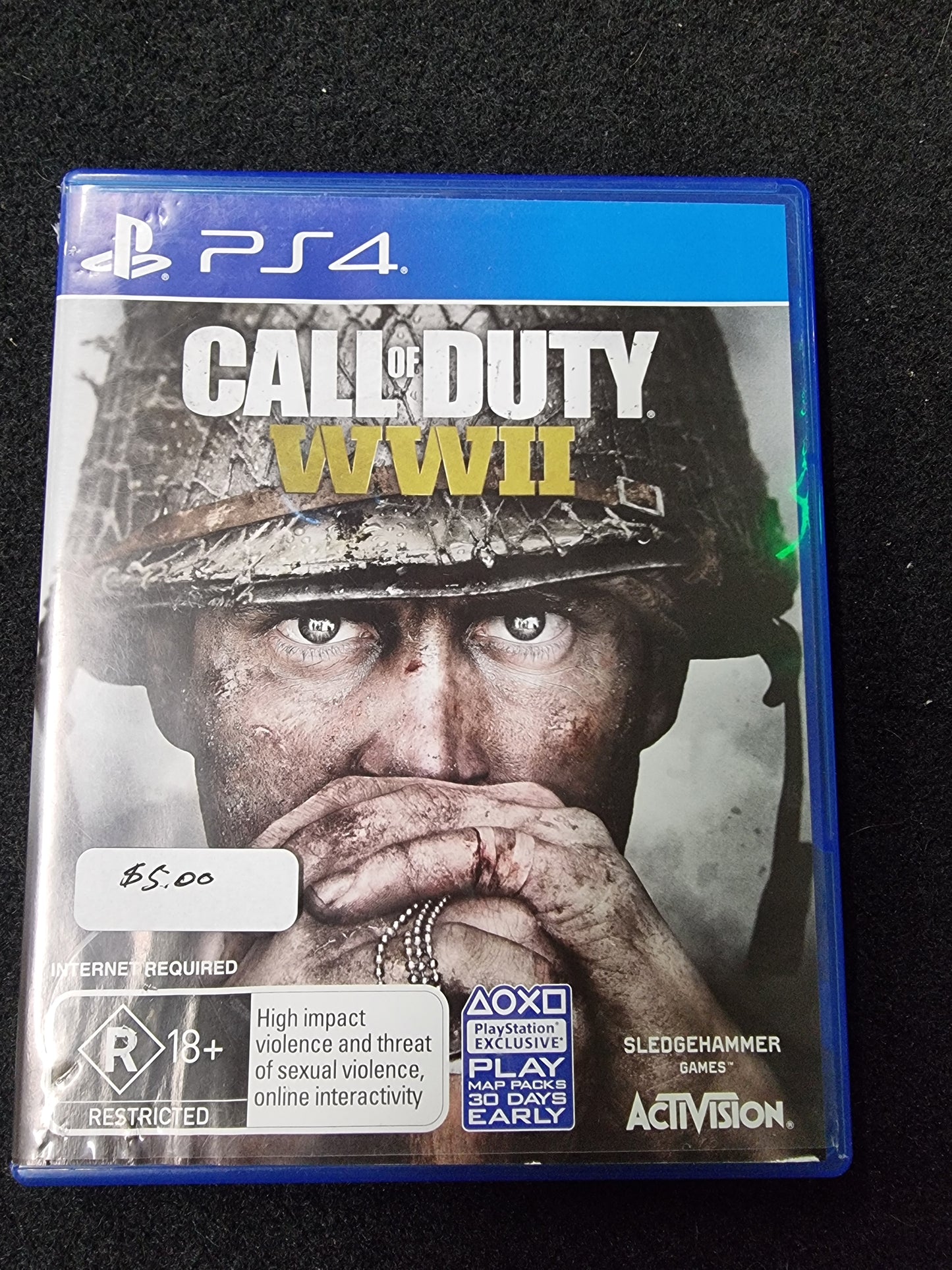 PS4 CALL OF DUTY WWII