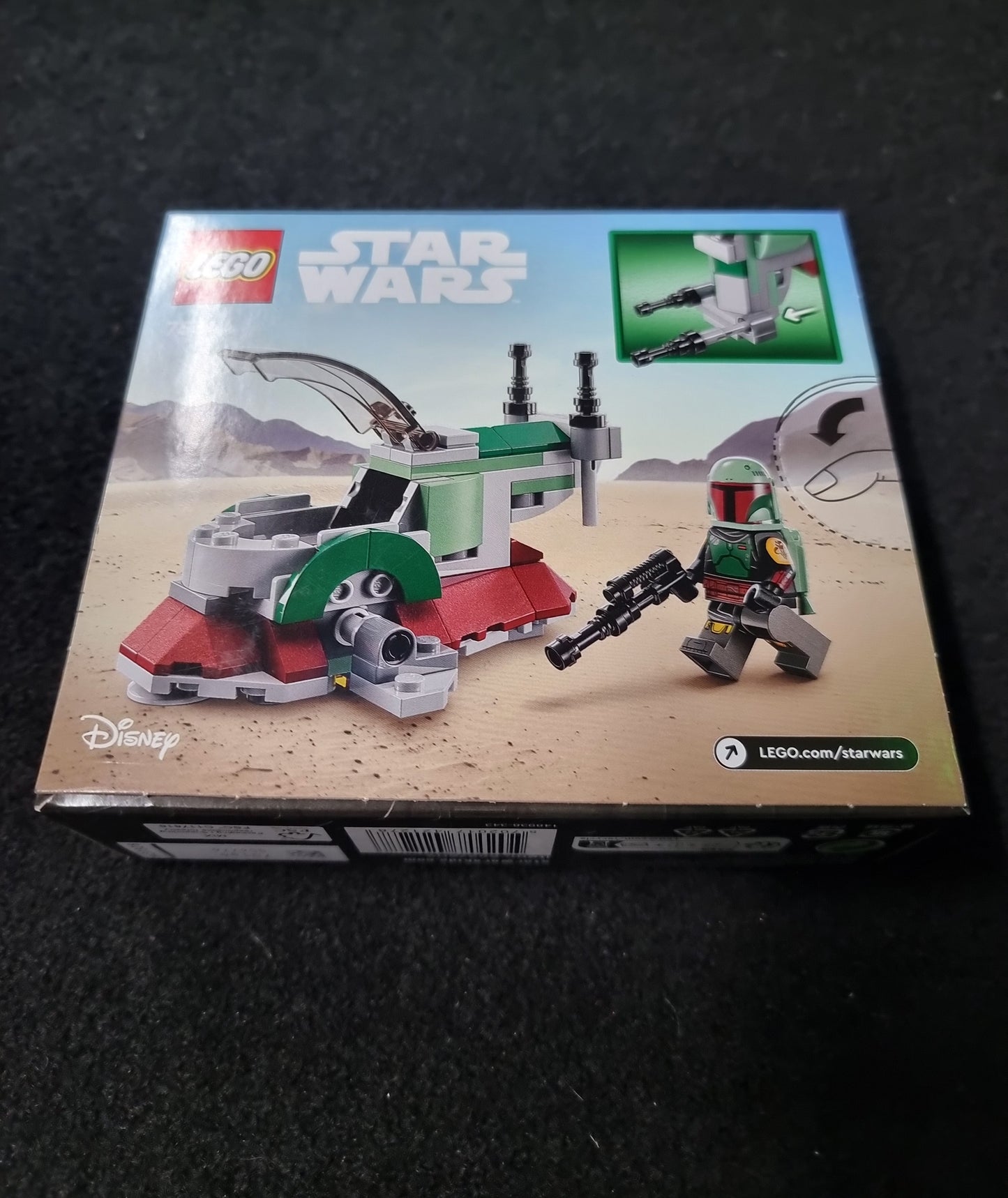 LEGO STAR WARS BOBA FETT'S STARSHIP MICROFIGHTER