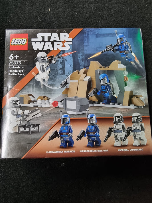 LEGO Star Wars Ambush on Mandalore Battle Pack 75373 Toy Building Kit 109 pcs