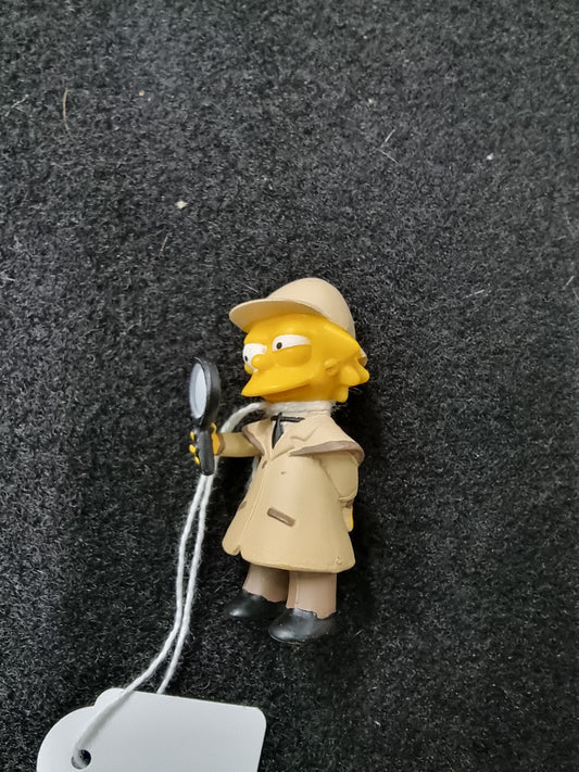 The Simpsons detective Lisa Simpson figure figurine collectable toy EUC