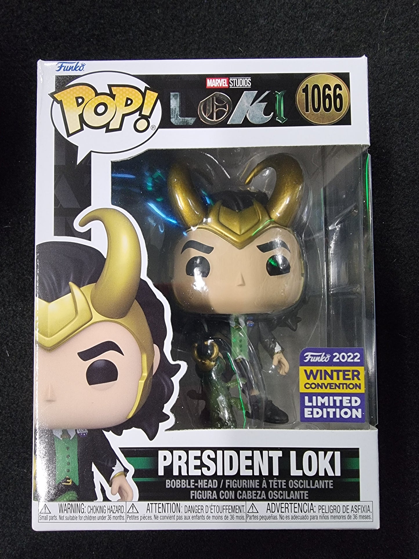 FUNKO POP MARVEL PRESIDENT LOKI #1066 LIMITED EDITION