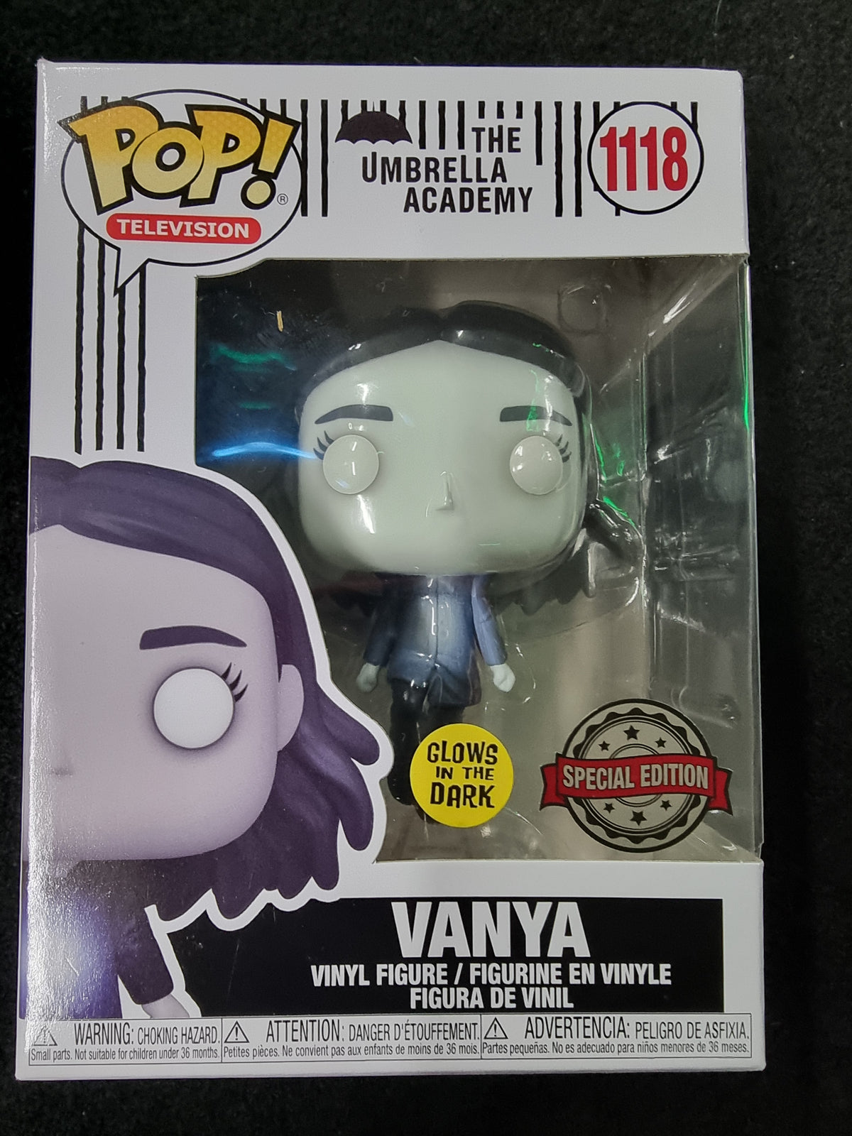 FUNKO POP THE UMBRELLA ACADEMY VANYA SPECIAL EDITION #1118