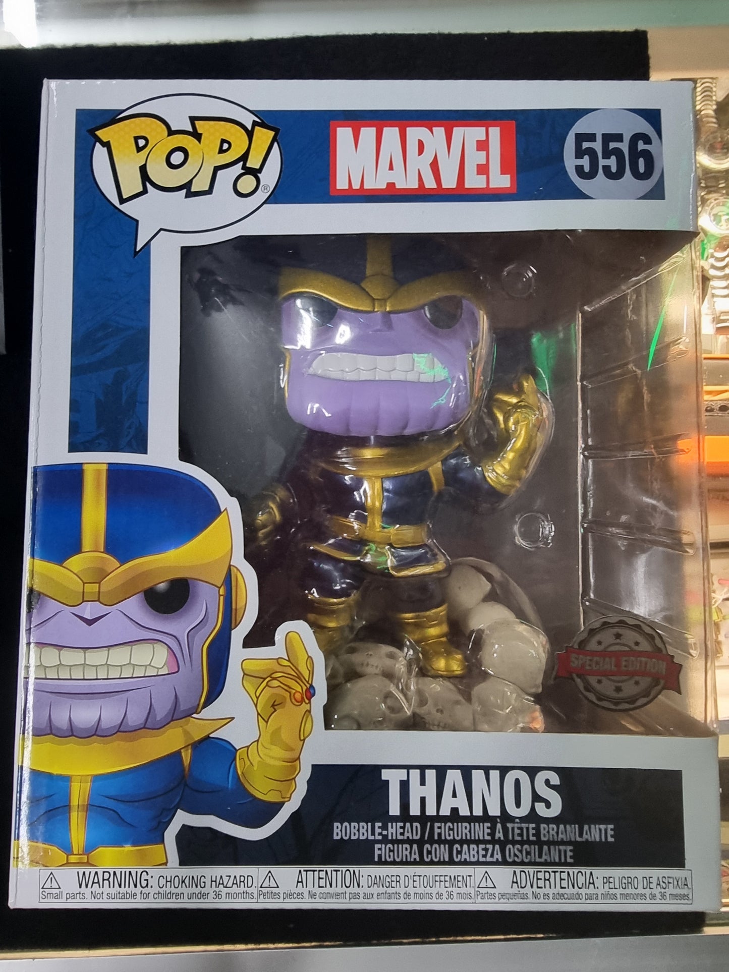 FUNKO POP MARVEL THANOS SPECIAL EDITION #556