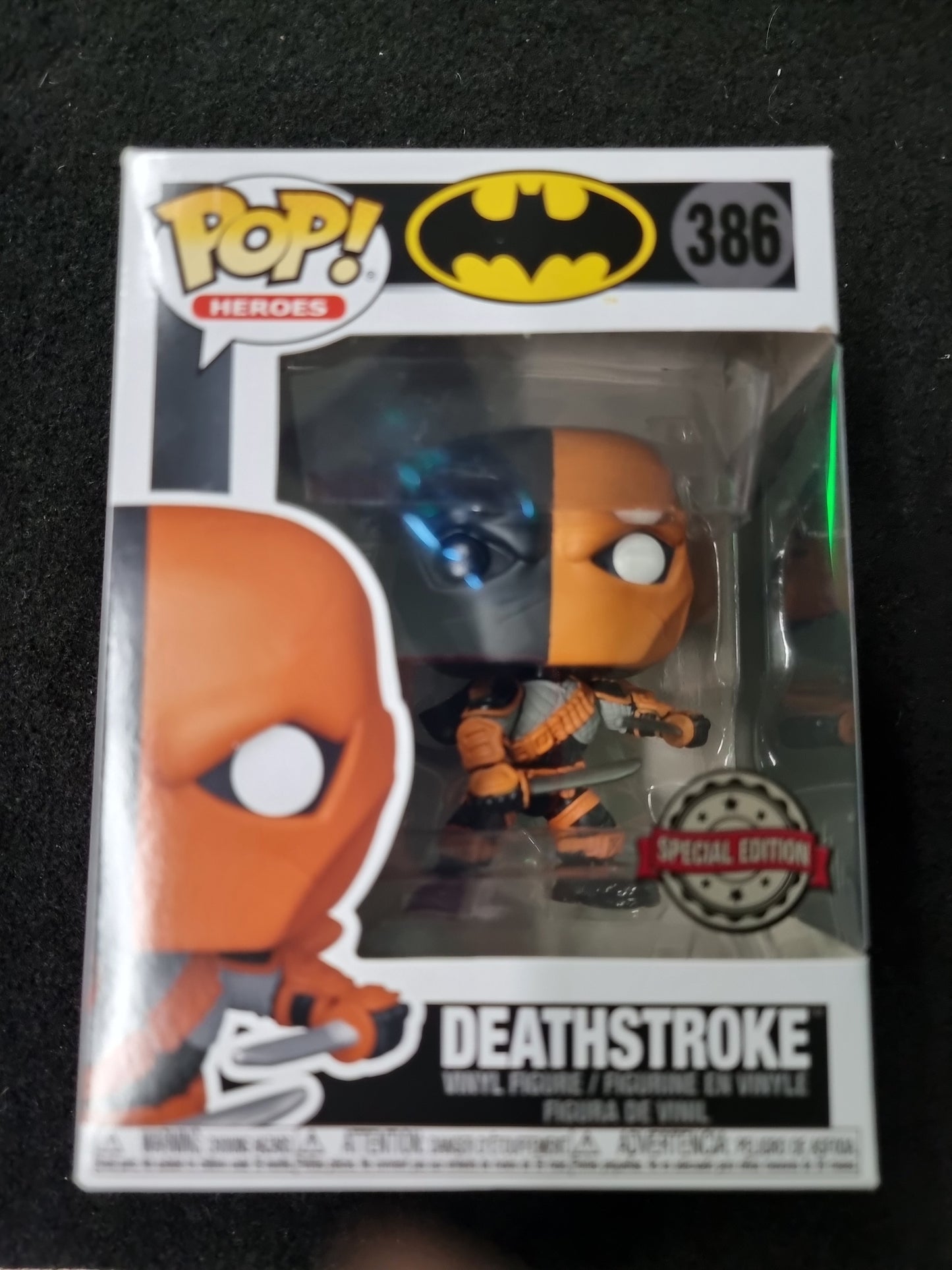 FUNKO POP BATMAN DEATHSTROKE SPECIAL EDITION #386